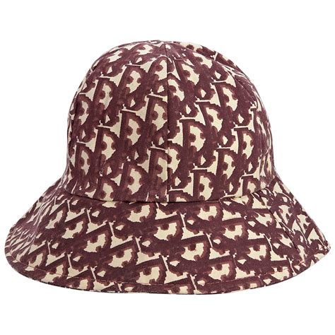 christian dior bucket hat original|vintage Christian Dior hat.